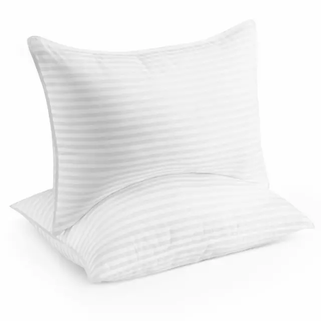 Hotel Quality Pillows Luxury Striped Cover Pillows 2,4,6,8 and 10 Packs