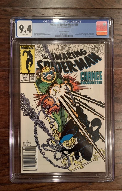 Amazing Spider-Man #298 Newsstand CGC 9.4 WP 1st Eddie Brock (Venom)