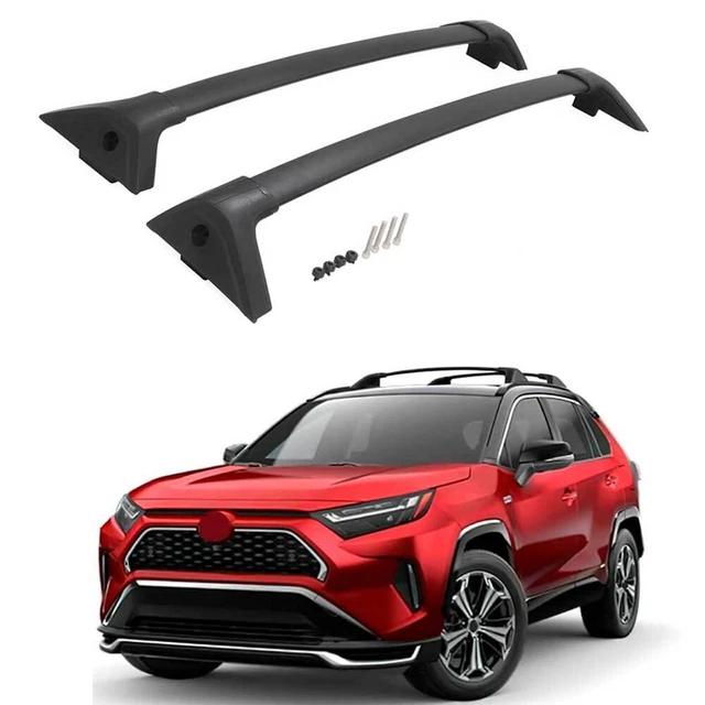 LOCKABLE ROOF RAIL Rack Cross Bar for Toyota RAV4 20192024 Cargo
