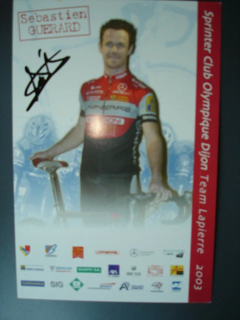 Carte Autographe Originale - Bert Dietz - Cycliste Team Telekom - Collection - RARE