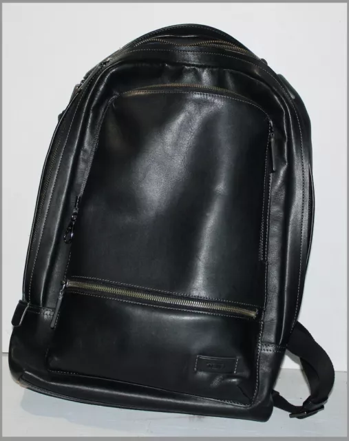 Tumi Harrison Bates Leather Backpack Black Excellent condition, Great price