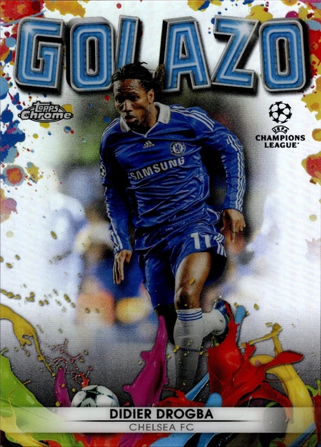2022 気安く Panini Mosaic Didier Drogba Auto