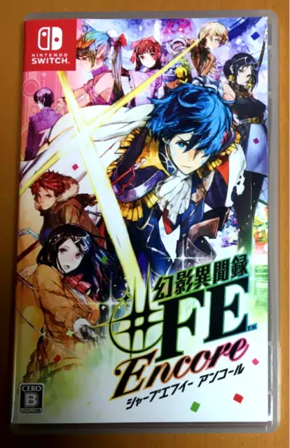 Tokyo Mirage Session #FE Encore  Nintendo Switch video game From Japan Used