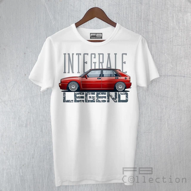 T-shirt Delta Integrale Lancia (auto Motori Evoluzione Rally Regalo Old Tshirt - Foto 8