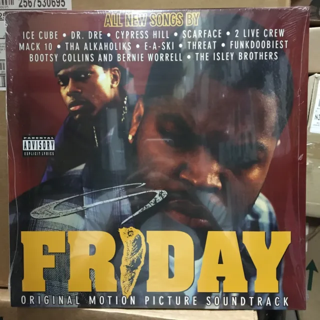 Friday Original Motion Picture Soundtrack (Record, 2015) Sealed, Shelfwear *