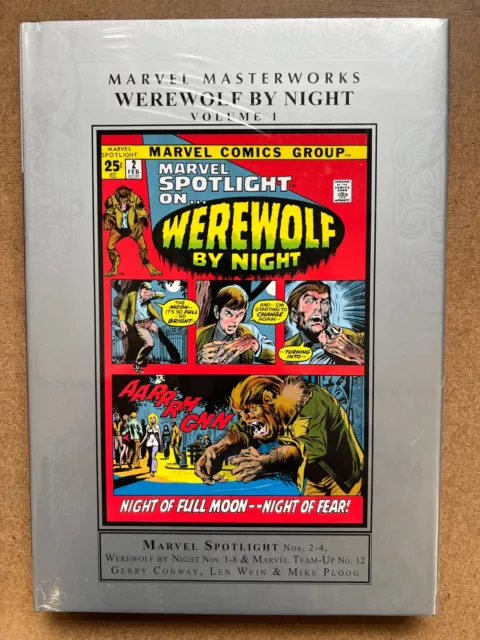 Marvel Masterworks Werewolf By Night Vol 1 Hc (Sealed New) 2022 Spotlight #2-4+