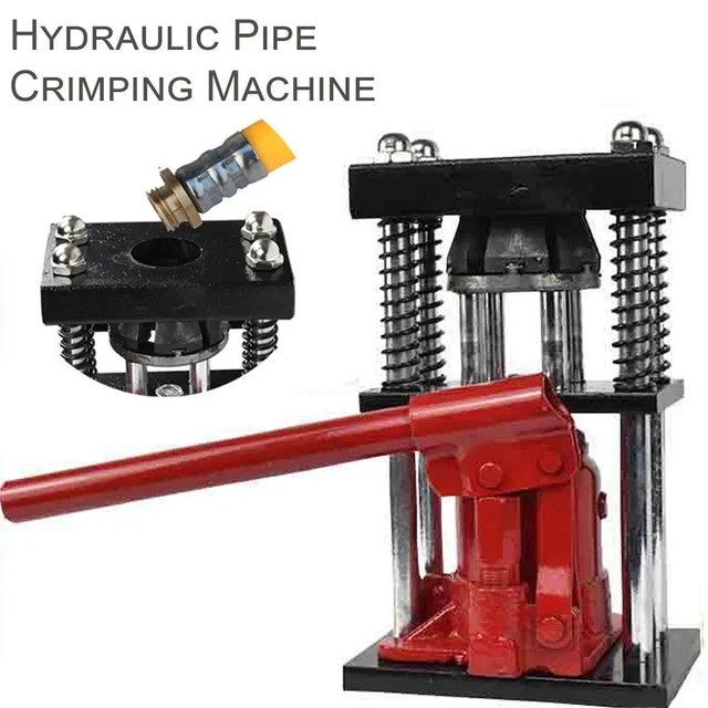 MANUAL BENCHTOP HYDRAULIC Hose Crimper Hydraulic Bottle Jack Hose