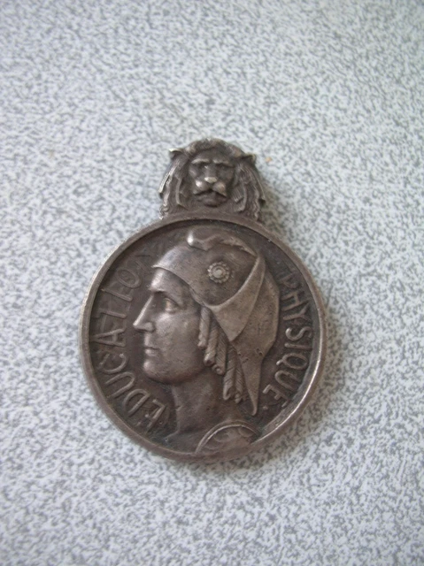 Médaille Éducation Physique – Pax Et Labor, République Française, N°55