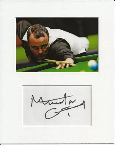 Martin Gould snooker genuine authentic autograph signature and photo AFTAL COA