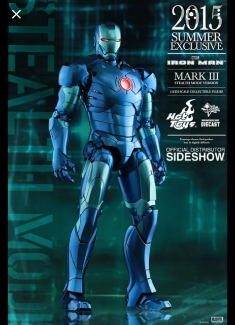 Hot Toys Iron Man Mark III Stealth Summer Edition 2015