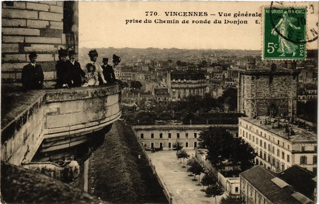 CPA AK VINCENNES General View Press of the Round Way of the Dungeon (672213)