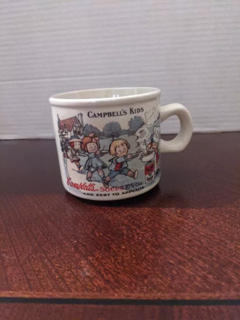 Vintage Campbells Soup Kids Replica Souvenir Postcard Mug
