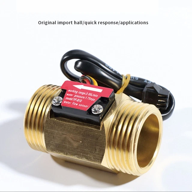 Acqua sensore di flusso Interruttore 1 13-mm-Gewinde 5 ~ 24 V Interfaccia G1