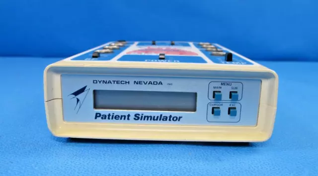 Dynatech Nevada Fluke 217A Patient Simulateur Ekg Ecg Ibp 2