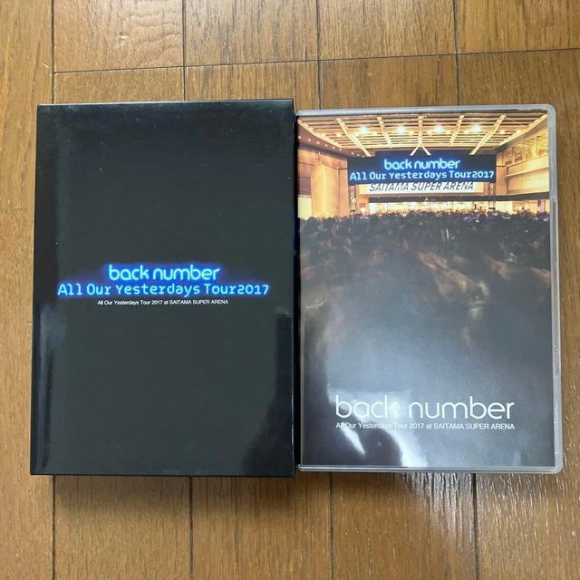 BACK NUMBER ALL Our Yesterdays Tour 2017 DVD Limited Edition 2DVD