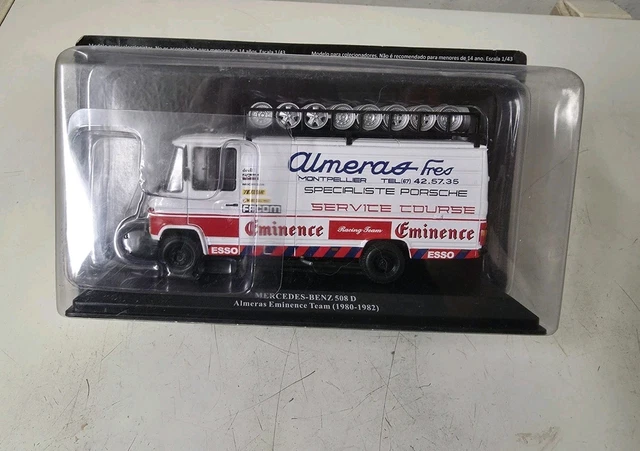 Ixo 1:43 Berliet TR280 transporteur de course Almeras Eminence Porsche
