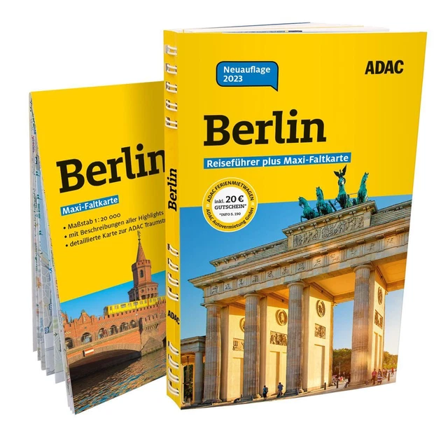 ADAC Reiseführer plus Berlin ~ Martina Miethig ~  9783956898648