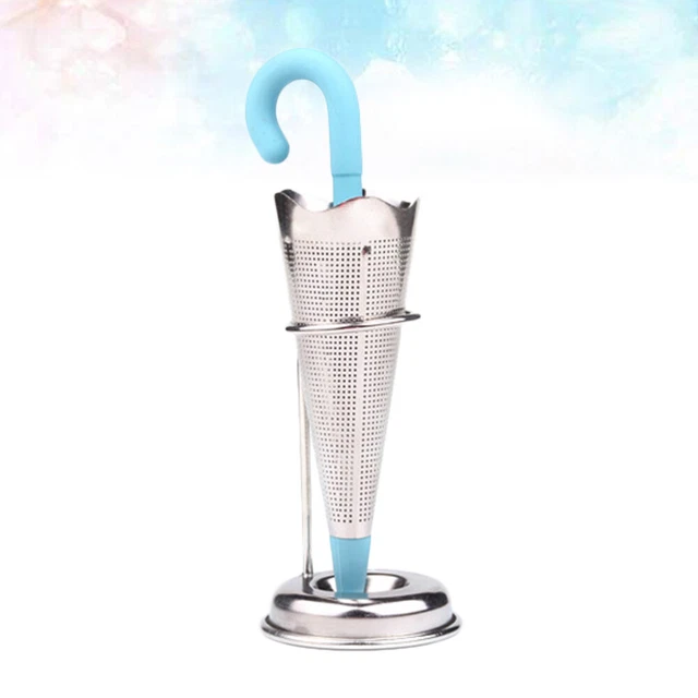 FineGood – Infusori Da Tè In Silicone, 6 Pezzi Riutilizzabili Sicuri Per Bustine Di Te Filtro Con Corda Lunga 6 Colori