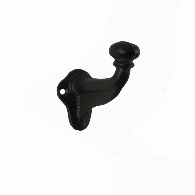 Antique Style Cast Iron Coat Bathroom Towel Hanger Door Hook Keyring Holder Rack
