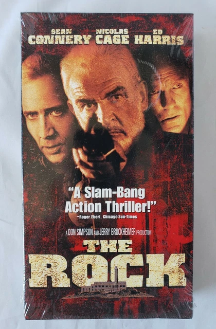 THE ROCK (DVD, 1997, écran large) Sean Connery Nicholas Cage Ed Harris