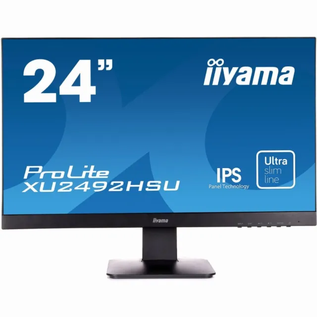 iiyama ProLite XU2492HSU 60,5 cm (23.8 Zoll) 1920 x 1080 Pixel Full HD LED Schwa