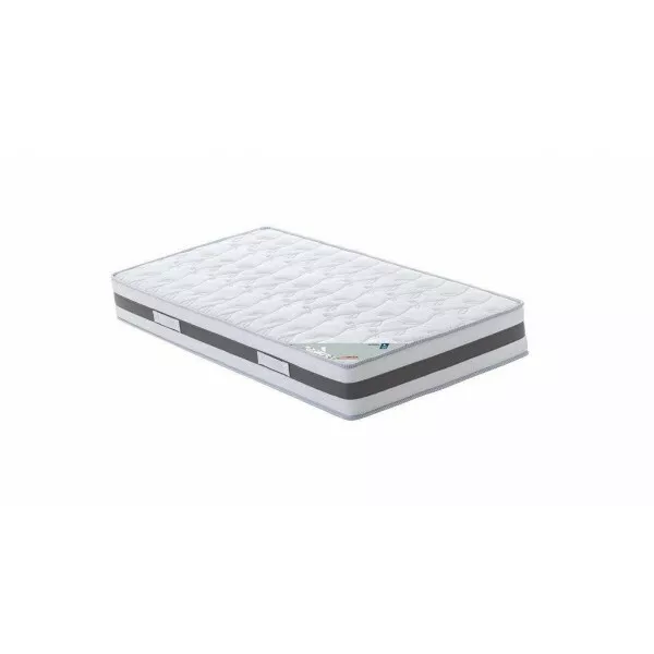 Matelas Mémoire de Forme 60 Kg/m3 - 23 cm Ferme - 7 Zones de Confort - Noyau Pol