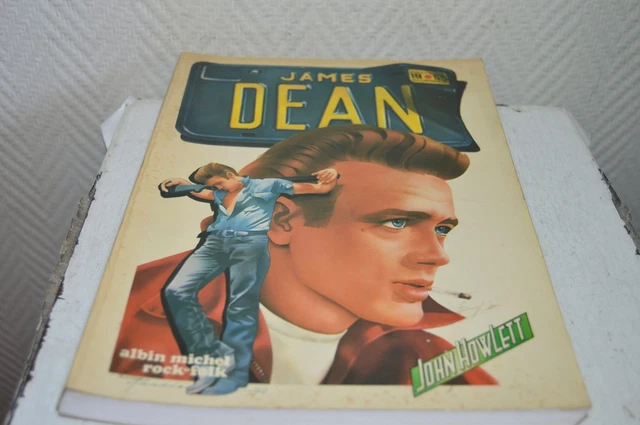 Livre Biographie James Dean By Howlett Photo  Et Film 1975 Book Vintage
