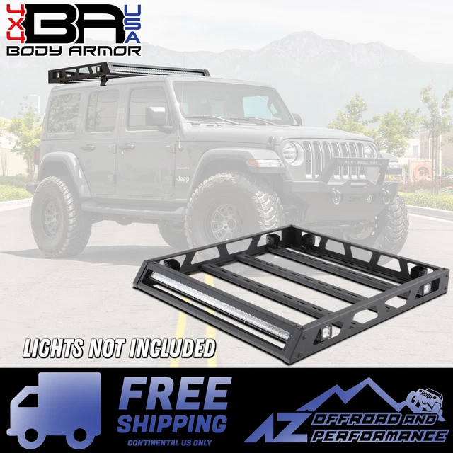 BODY ARMOR 4X4 Bolt On Jeep Hardtop Roof Rack for 20072019 Jeep