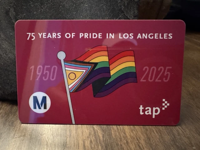 LA METRO TAP card Pride edition - Rainbow - Gay Interest Los Angeles CA $6.99 - PicClick LA METRO TAP card Pride edition - Rainbow - Gay Interest Los Angeles CA $6.99 - PicClick