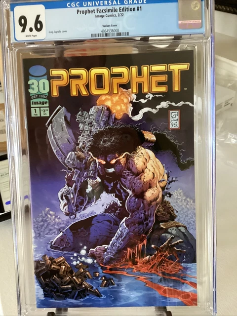 Prophet #1 9.6 Cgc Facsimile Cover B Capullo Image 2022 5
