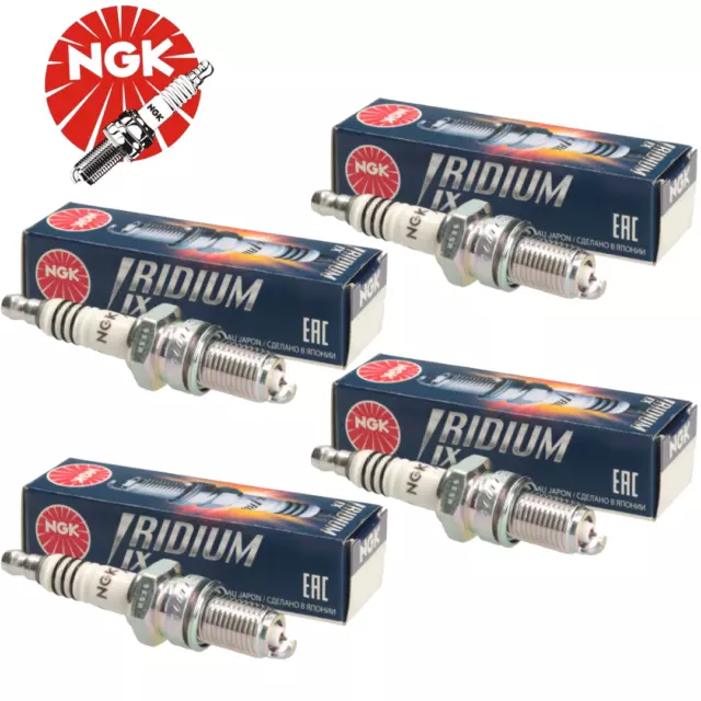 4 candele NGK 4055 BPR7EIX Iridum per VW G40 Polo G60 Passat 1.8 Turbo PG