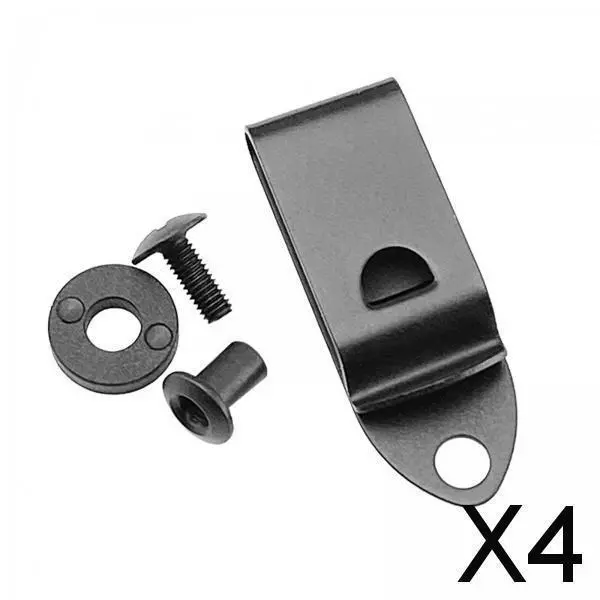 4X Iwb Holster Belt Clip Stainless Steel Holster Accessories Holster