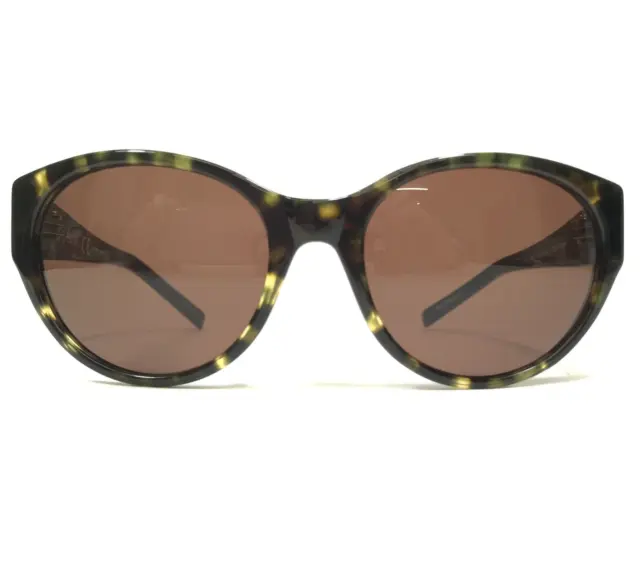 Esprit Sunglasses ET17801 COLOR-545 Black Tortoise Round Frames Brown Lenses