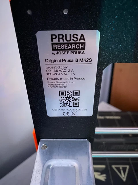 Original Prusa MK2S with Filament