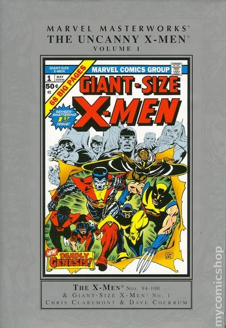 Marvel Masterworks Uncanny X-Men HC 2nd Edition #1-1ST VF 2003 Stock Image