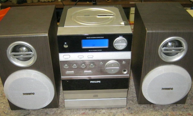 Chaîne Hi-Fi Philips 1976 : Tuner 22AH762 & Enceinte Active MFB541, Très Bon état