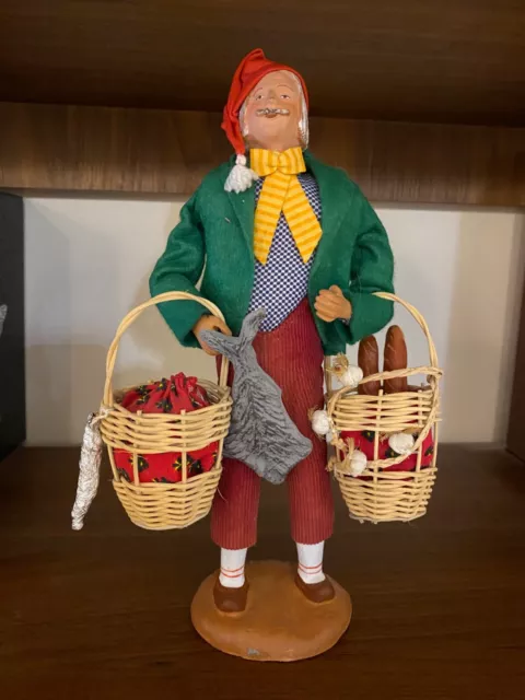 Ancien santon 30 cm provençal signé ESCOFFIER