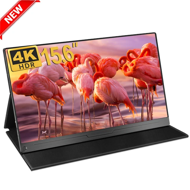 15.6& 4K UHD HDR Portable Monitor IPS 3840x2160 For HD USB TypeC