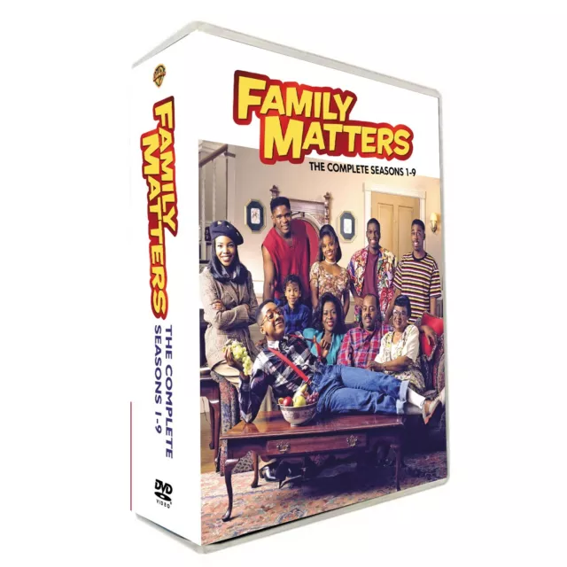 Family Matters: The Complete Series (Season _1-9_DVD, 2023, 27-Disc Box Set) New