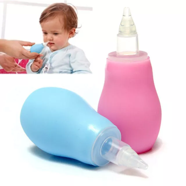 Baby Nasal Vacuum Aspirator Suction Nose Cleaner Mucus Runny Inhale