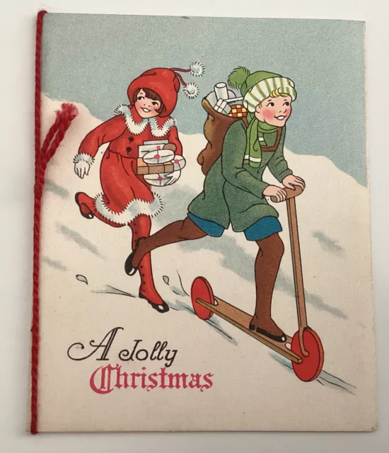 Vintage1950s Christmas Greeting Card.