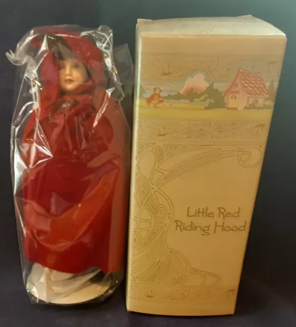Vintage Avon - Little Red Riding Hood - Fairy Tale Doll Collection - 1985