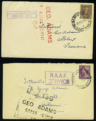 1935 Enregistré Randwick Pour Tasmanie Hobart Lotteries Hobart Australie 