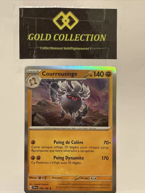 Courrousinge 109/198 Carte Pokémon Rare Neuve FR
