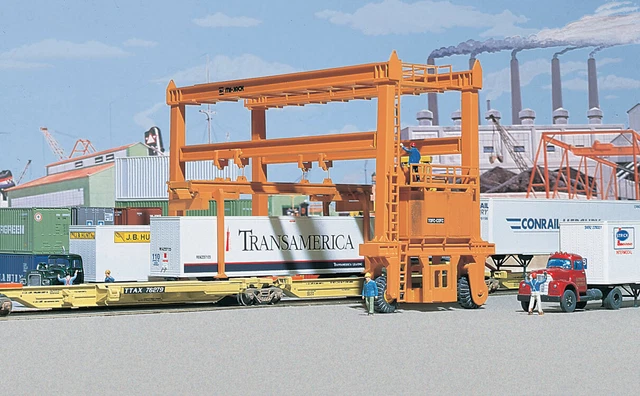 Faller Hi-Cube Container P&O – Fertigmodell 40 Fuß, 140x28x33 Mm, Für Modelleisenbahn Epoche V, Modellbau