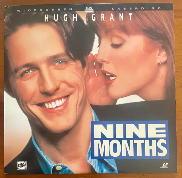 NINE MONTHS Hugh Grant/Julianne Moore/Robin Williams W/S THX Laserdisc Movie