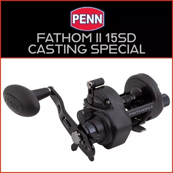 Penn Fathom Ii 15Sd Casting Special | New - Saltwater Multiplier Reel