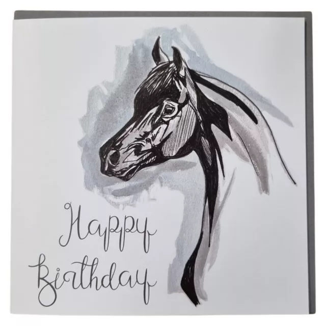 Gubblecote - Carte d'anniversaire ARAB HORSE (BZ4808)
