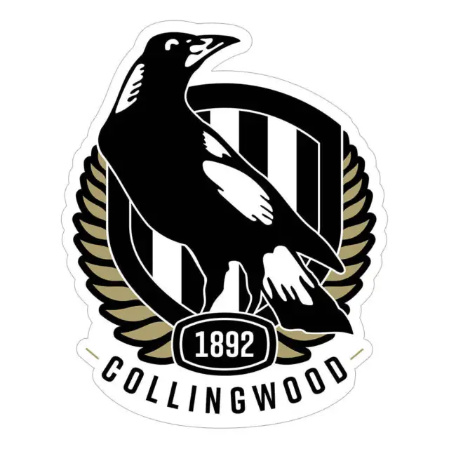 Collingwood Die Cut Logo Sticker