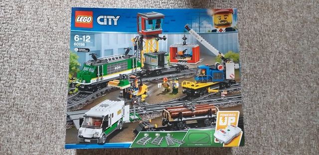 Lego 60198 city cargo train rc and tracks building set sale